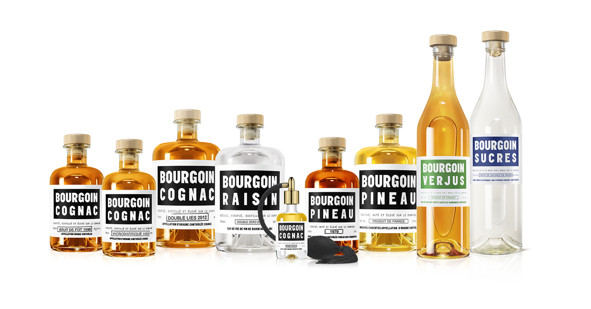 Bourgoin Cognac full range